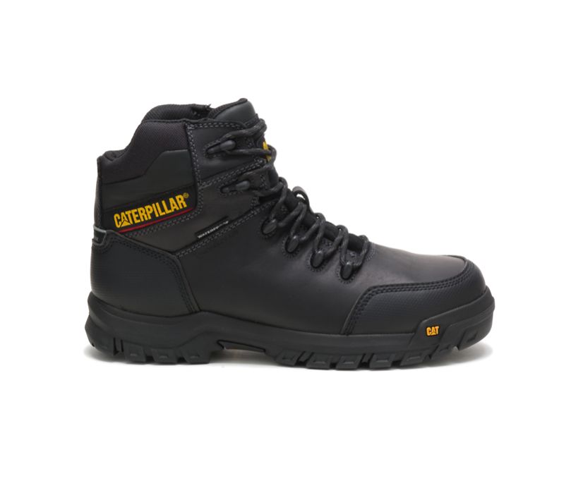 Panske Pracovne Topanky Caterpillar - Resorption Waterproof Composite Toe - Čierne ( 8154-BODPG )